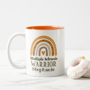 MS-Unterstützung für Multipler Sklerose Zweifarbige Tasse