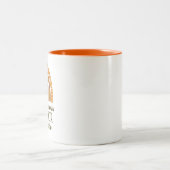 MS-Unterstützung für Multipler Sklerose Zweifarbige Tasse (Mittel)