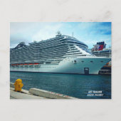MSC Cruise Postcard Postkarte (Vorderseite)
