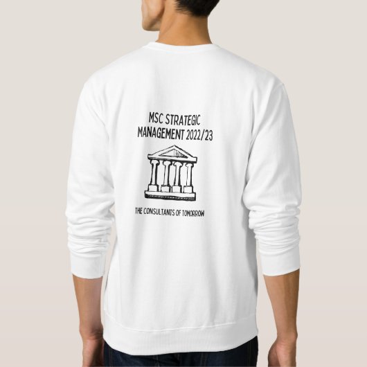 MSc Strategic Management 2022/23 Sweatshirt (Rückseite)