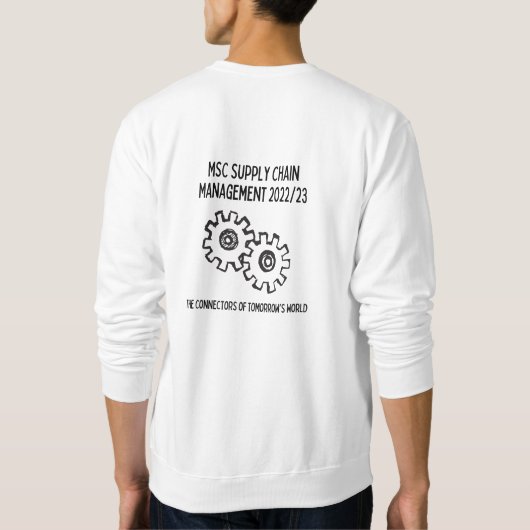 MSc Supply Chain Management 2022/23 Sweatshirt (Rückseite)