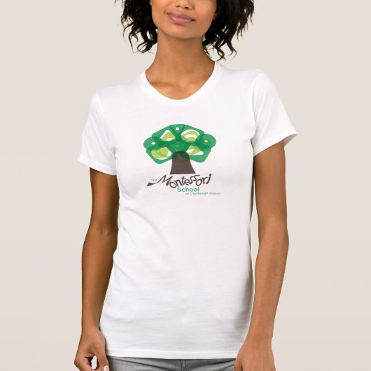 MSCU großer Baum u. Logo T T-Shirt (Vorderseite)