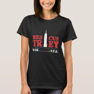 MSG 2019 Rescue Squad - Frauenrot-Buchstaben Schwa T-Shirt