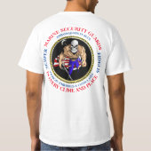 MSG-BASSADORE IN BLAU T-Shirt (Rückseite)