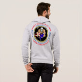 MSG-BOTSCHAFTER VON BLAUE HOODIE (Schwarz voll)