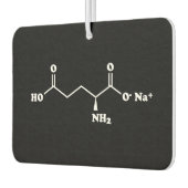 MSG MonoNatrium Glutamate Molecule Chemische Forme Autolufterfrischer (Links)
