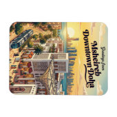 Msheireb Downtown Doha Katar Magnet (Horizontal)