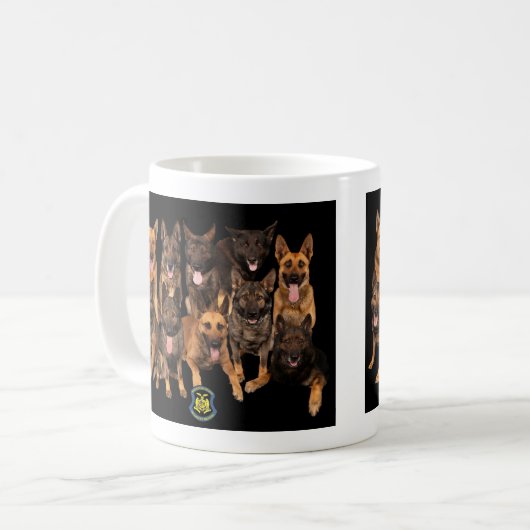 MSHP K-9s Kaffeetasse (Vorderseite Links)