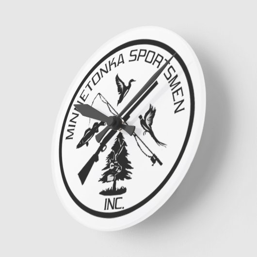 MSI Clock Runde Wanduhr (Winkel)