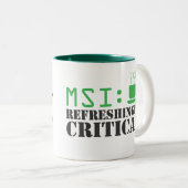 MSI: Erfrischend kritische Tasse (VorderseiteRechts)