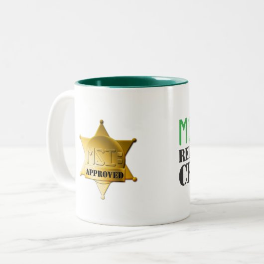 MSI: Erfrischend kritische Tasse (Vorderseite Links)