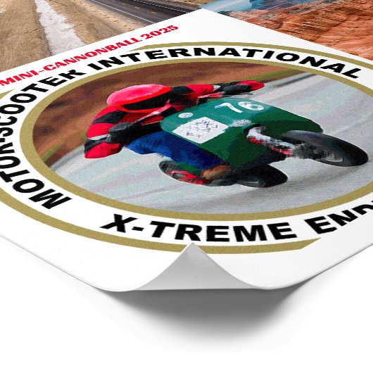 MSILSF 2025 MINI-CANNONBALL-VERANSTALTUNG POSTER (Ecke)