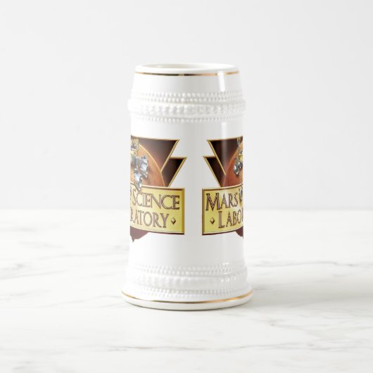 MSL LAUNCH TEAM LOGO BIERGLAS (Mittel)