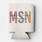 MSN Master of Science in Nursing Abschluss Dosenkühler (Rückseite)