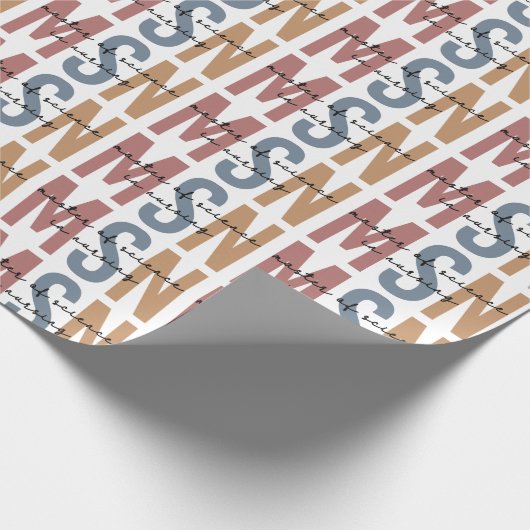 MSN Master of Science in Nursing Abschluss Geschenkpapier (Ecke)