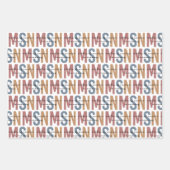 MSN Master of Science in Nursing Abschluss Geschenkpapier Set (Vorderseite)