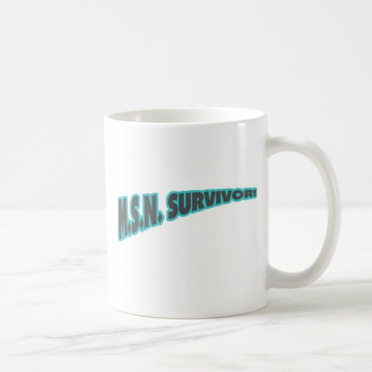MSN Überlebender in aquamarinem Kaffeetasse (Rechts)