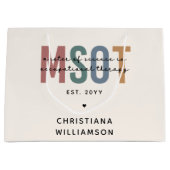 MSOT-Master für Berufstherapie Große Geschenktüte (Vorderseite)