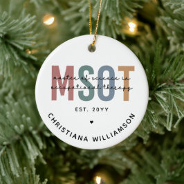 MSOT-Master für Berufstherapie Keramik Ornament