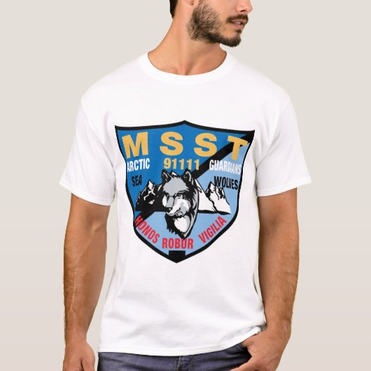 MSST-Ankerplatz (US-Küstenwache) T-Shirt (Vorderseite)