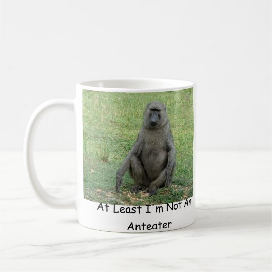 MST3K mindestens bin ich nicht ein Anteater Kaffeetasse (Links)