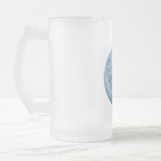 MST3K Mond-Liter-Glas Mattglas Bierglas (Links)
