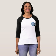 MST3K Moon Baseball T - Shirt (schwarz)