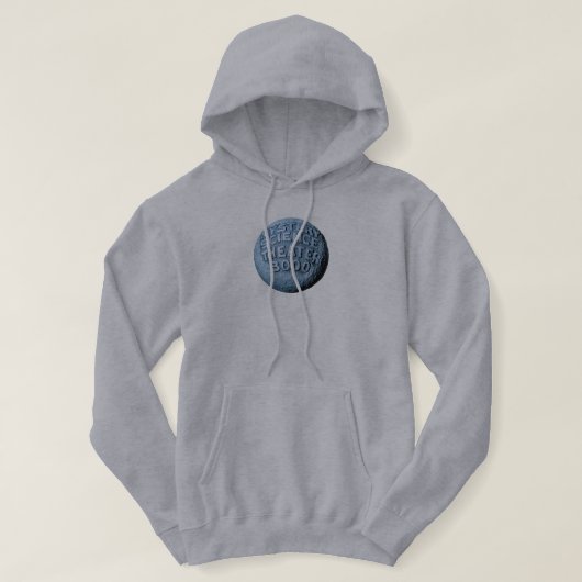 MST3K Moon Hoodie (Grau) (Design vorne)
