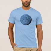 MST3K Moon T - Shirt (Baby Blue) (Vorderseite)
