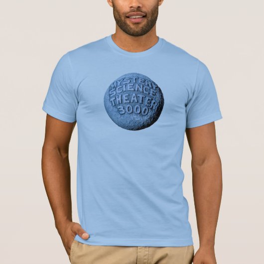 MST3K Moon T - Shirt (Baby Blue) (Vorderseite)