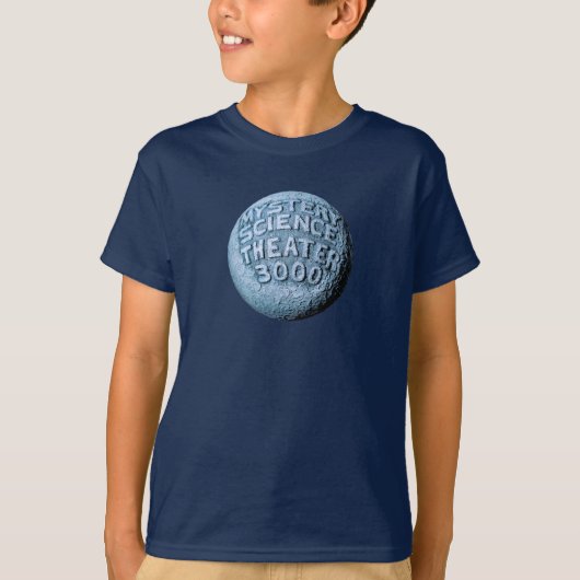MST3K Moon T - Shirt (Marine) (Vorderseite)