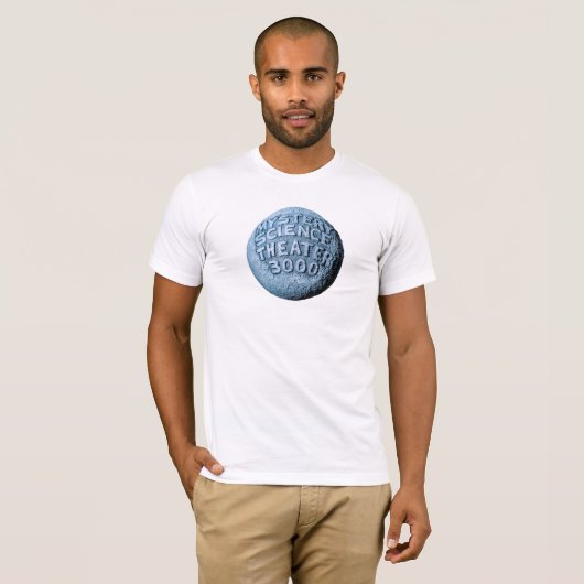 MST3K Moon T - Shirt (weiß) (Vorne ganz)