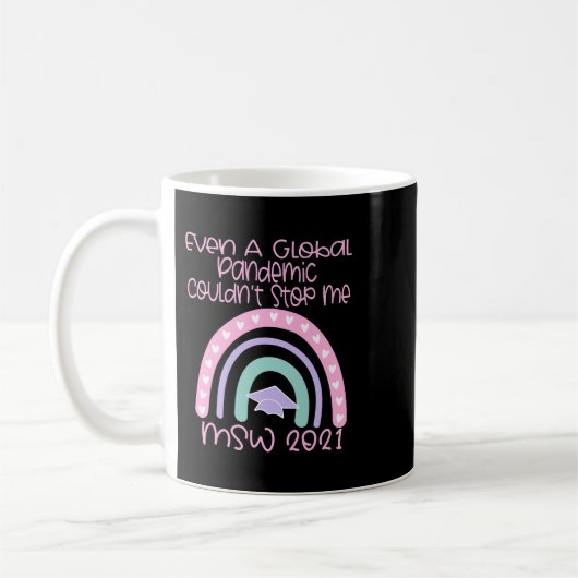 MSW Abschluss Masters Worker Kaffeetasse (Links)