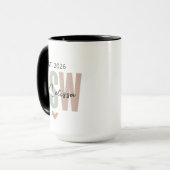 MSW-Abschlussgeschenk, Benutzerdefiniertes Master Tasse (Vorderseite Links)