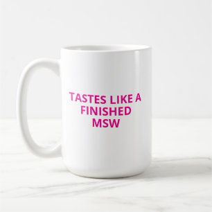 MSW-Abschlussgeschenk, Meister des Sozialwesens Kaffeetasse