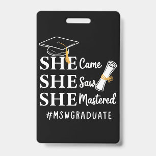 MSW Master-Abschluss Master of Social Work Absolve Ausweis
