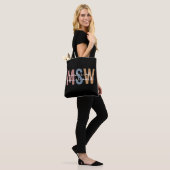 MSW Master of Social Work Retro Abschluss Tasche (Am Model)