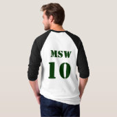 MSW - Wenn Sie ein Sozialarbeiter waren T-Shirt (Schwarz voll)