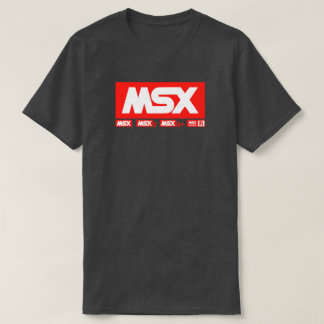 MSX Logo - Vintage Retro Computer T-Shirt