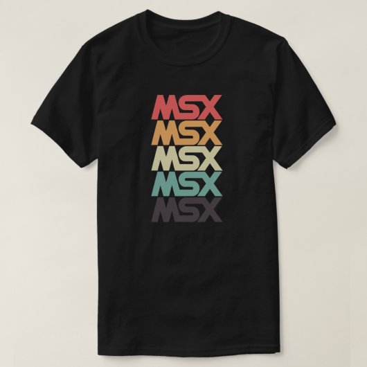 MSX T-Shirt (Design vorne)
