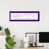 Mt. Adams Lineage für Thich Minh Tinh Poster (Heimbüro)