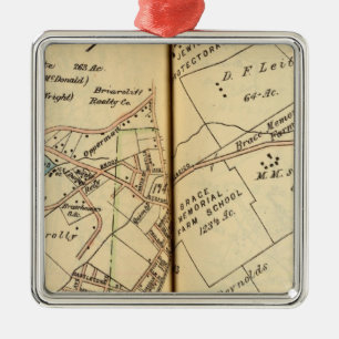 Mt. Angenehm, New York 3 Silbernes Ornament