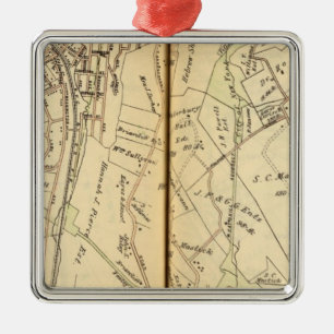 Mt. Angenehm, New York 3 Silbernes Ornament