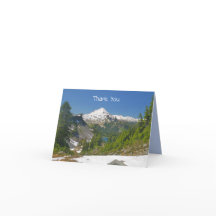 Mt Baker Alpenlandschaft und Blue Sky Foto