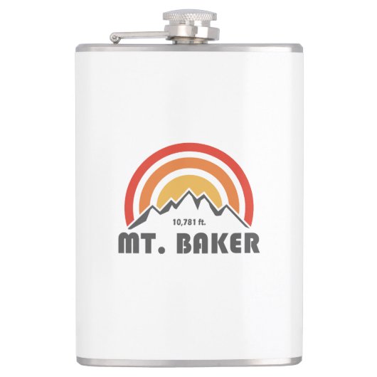 Mt. Baker Flachmann (Vorderseite)