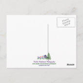 Mt Baker im Juli Postkarte (Rückseite)