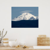 Mt Baker mit Cloud Poster (Küche)
