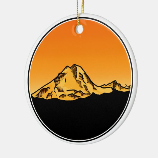 Mt. Baker Ornament (Links)