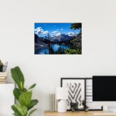 Mt Baker Summit - Leinwand Poster (Heimbüro)