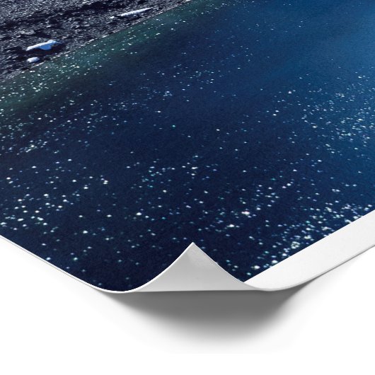 Mt Baker Summit - Leinwand Poster (Ecke)